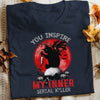 Black Cat Serial Killer Halloween T Shirt JL174 85O34 thumb 1