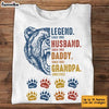 Personalized Dad Grandpa Bear T Shirt MY293 30O34 1