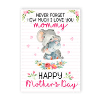 Elephant Mom Mother's Day Card MR102 95O53 thumb 1