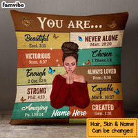 Personalized Daughter You Are Beautiful Pillow SB134 24O57 thumb 1