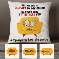 Personalized Dog Couch  Pillow SB251 81O53 (Insert Included) thumb 1