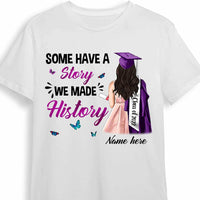 Personalized Graduation Girl T Shirt MR61 73O36 thumb 1