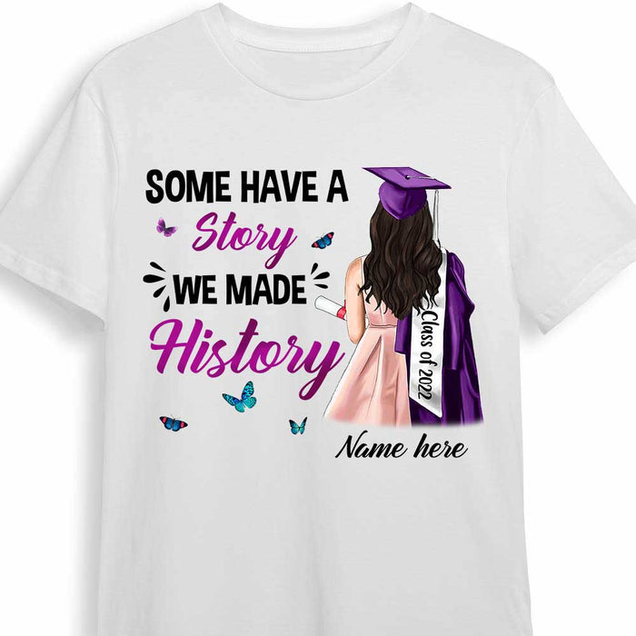 Personalized Graduation Girl T Shirt MR61 73O36 1