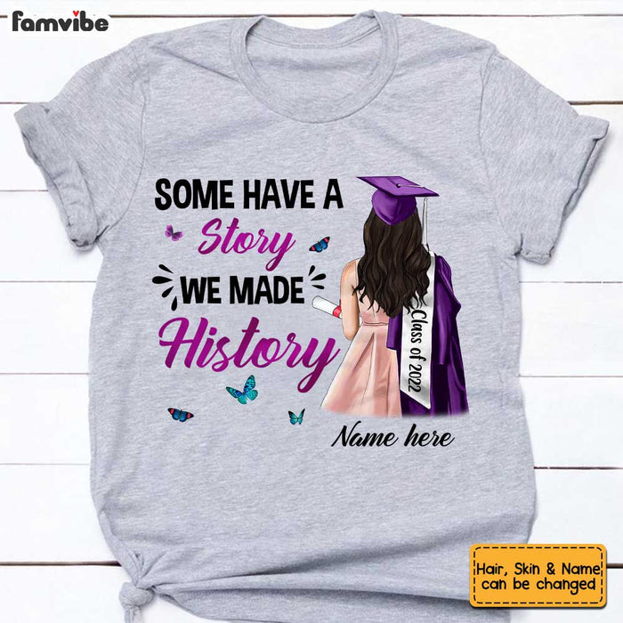 Personalized Graduation Girl T Shirt MR61 73O36 1