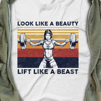 Gym Women White T Shirt JN306 85O58 thumb 1