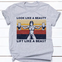 Gym Women White T Shirt JN306 85O58 thumb 1