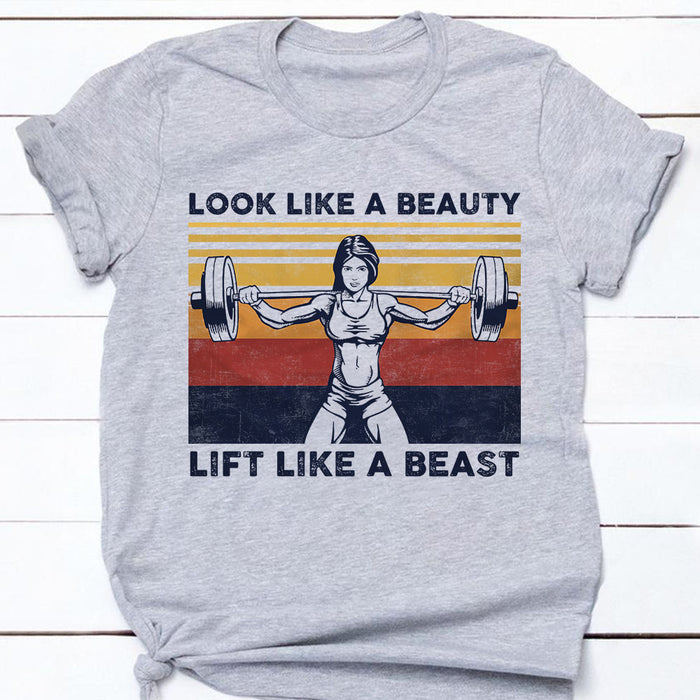 Gym Women White T Shirt JN306 85O58 1