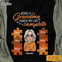 Personalized Being A Grandma Shirt - Hoodie - Sweatshirt 24097 thumb 1