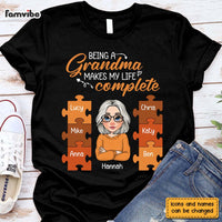 Personalized Being A Grandma Shirt - Hoodie - Sweatshirt 24097 thumb 1