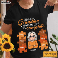Personalized Being A Grandma Shirt - Hoodie - Sweatshirt 24097 thumb 1