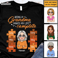 Personalized Being A Grandma Shirt - Hoodie - Sweatshirt 24097 thumb 1