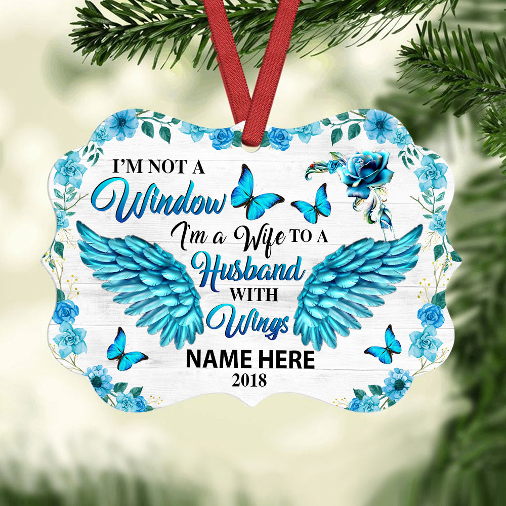 Personalized Memorial Butterfly I'm Not A Widow Benelux Ornament NB213 87O47