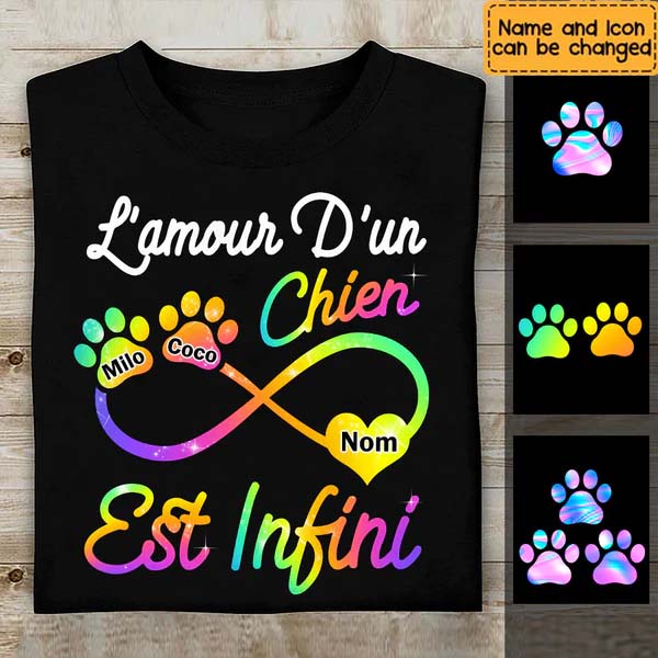 Personalized Dog Chien French T Shirt SB171 81O47 1