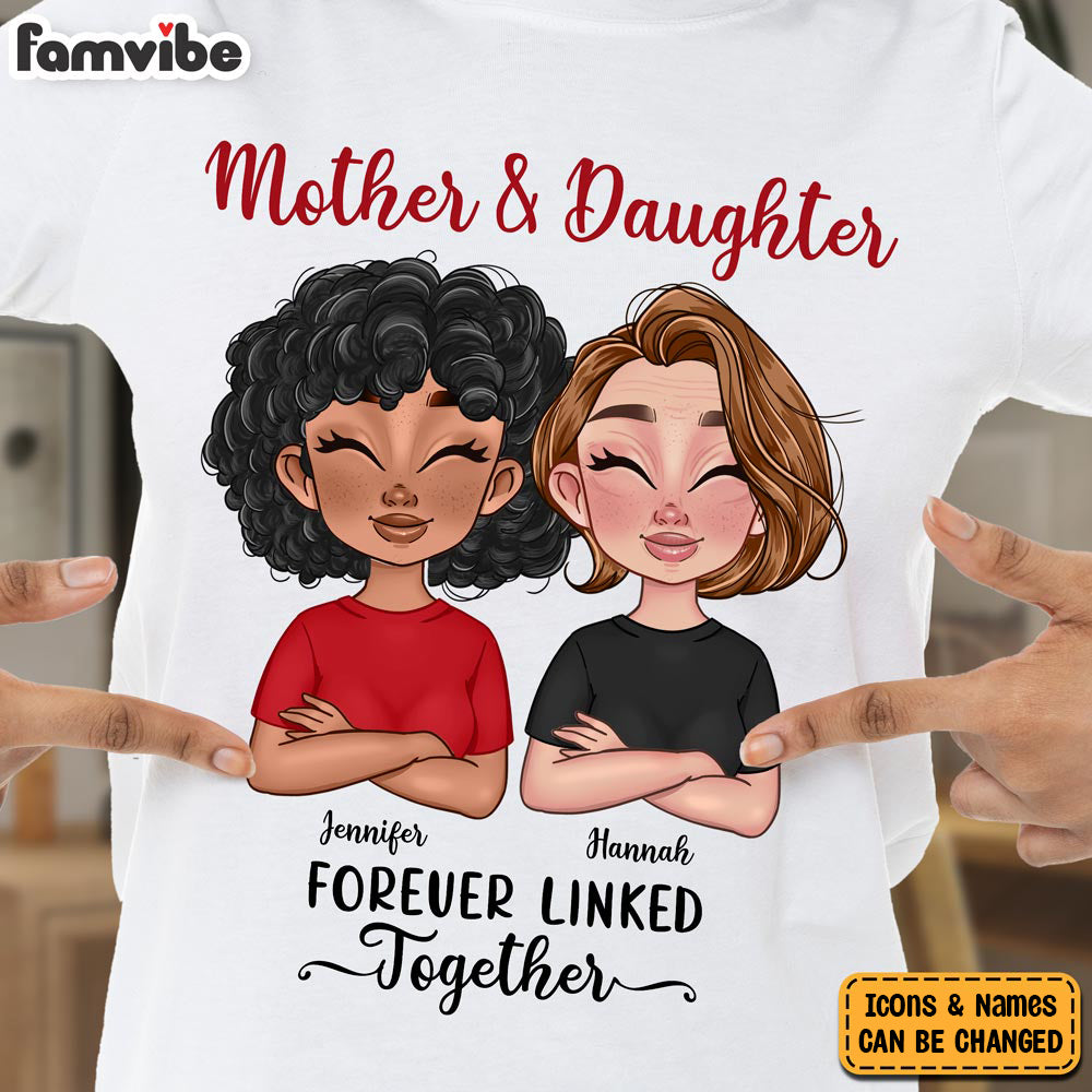 Personalized Mother And Daughter Shirt 23420 Primary Mockup