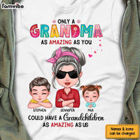 Personalized Gift for Grandma Amazing Grandchild Shirt - Hoodie - Sweatshirt 24022 thumb 1