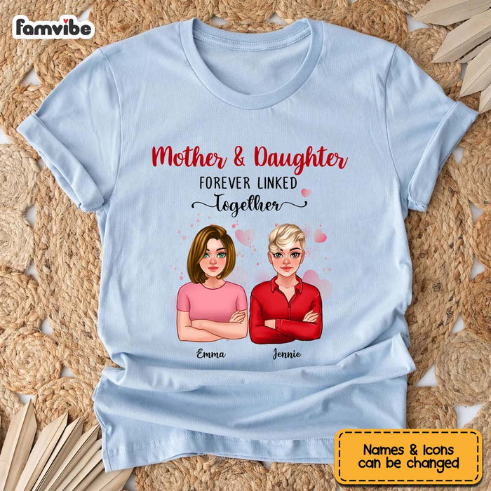 Personalized Mother And Daughter Shirt - Hoodie - Sweatshirt 23386 1