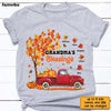 Personalized Grandma Fall Truck T Shirt AG301 30O28 1