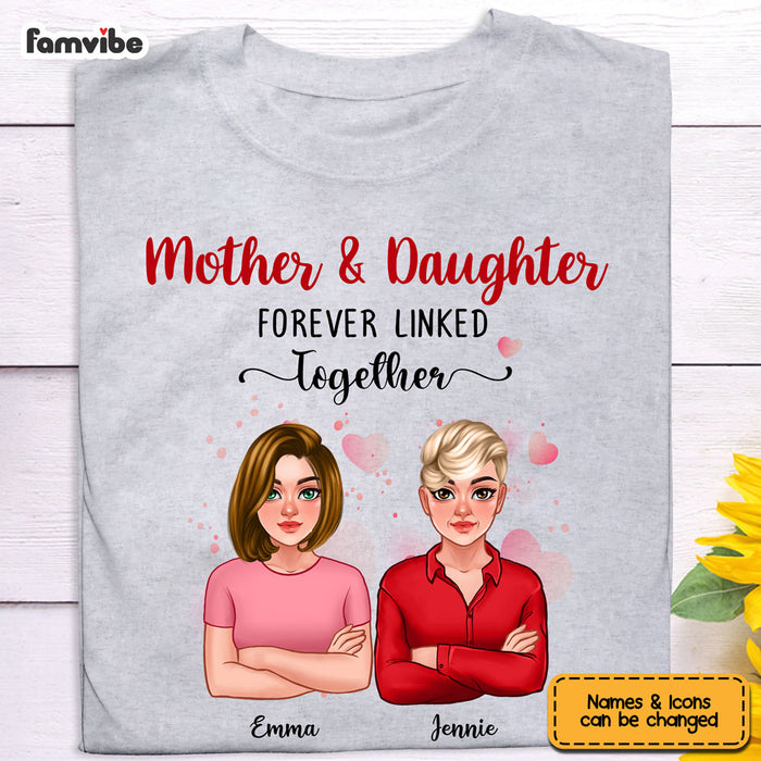 Personalized Mother And Daughter Shirt - Hoodie - Sweatshirt 23386 1