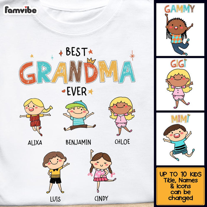Personalized Gift For Grandma Shirt - Hoodie - Sweatshirt 24245 1