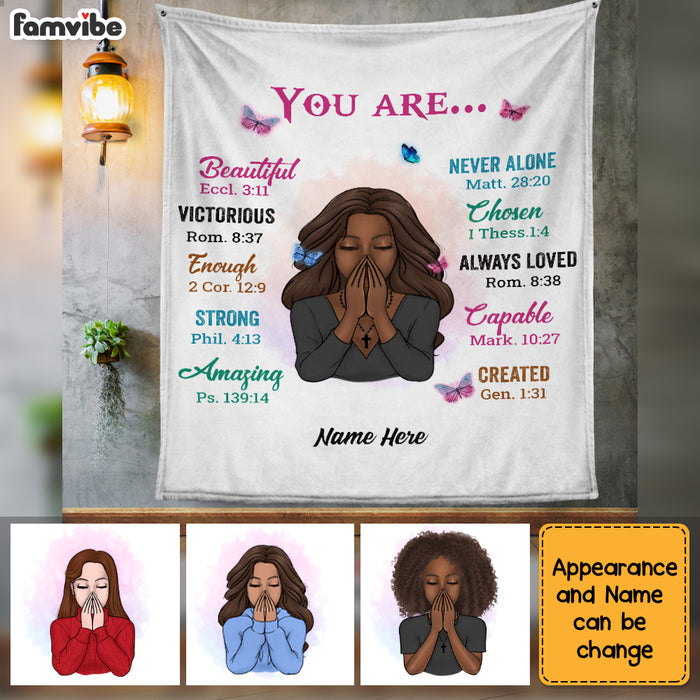 Personalized God You Are Blanket JL58 30O58 1
