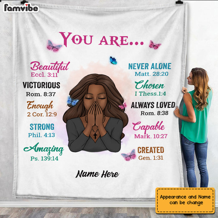 Personalized God You Are Blanket JL58 30O58 1