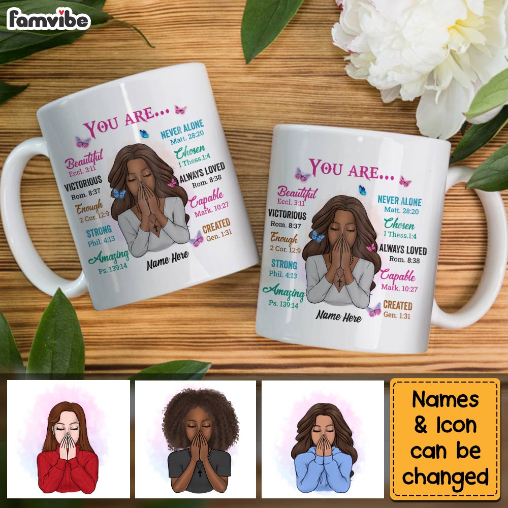 Personalized Daughter God You Are Mug JL58 30O58