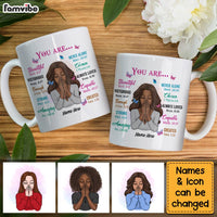 Personalized Daughter God You Are Mug JL58 30O58 thumb 1