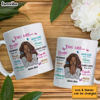 Personalized Daughter God You Are Mug JL58 30O58 thumb 1