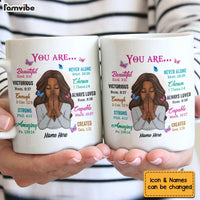 Personalized Daughter God You Are Mug JL58 30O58 thumb 1