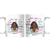Personalized Daughter God You Are Mug JL58 30O58 thumb 1