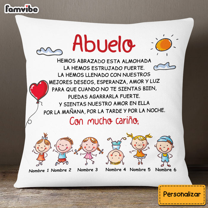Personalized Grandma Spanish Abuela Pillow AP281 26O58 1