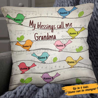 Personalized My Blessings Call Me Grandma  Pillow SB294 85O34 thumb 1