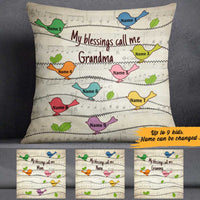 Personalized My Blessings Call Me Grandma  Pillow SB294 85O34 thumb 1