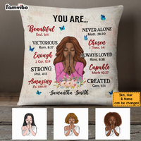 Personalized You Are Bible Verses Pillow NB224 30O58 thumb 1