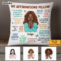 Personalized God My Affirmation Pillow OB213 23O58 thumb 1