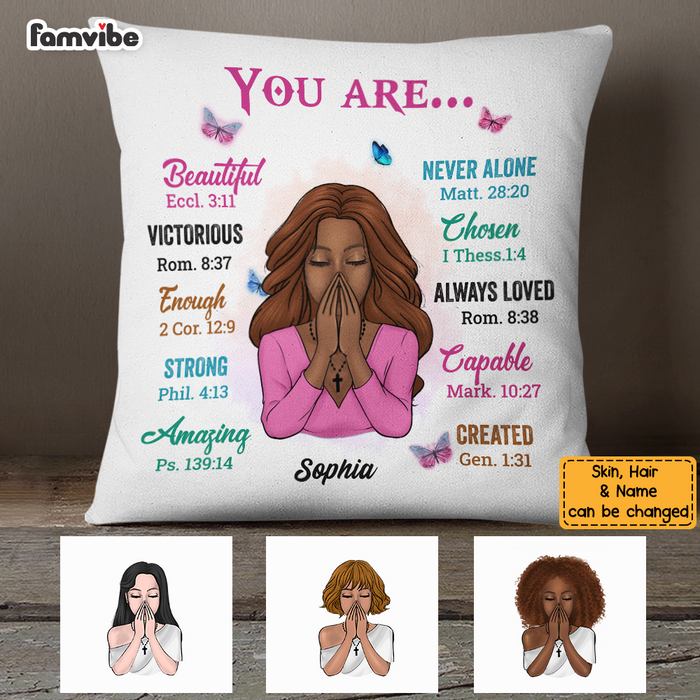 Personalized Granddaughter BWA You Are Pillow JN73 23O47 1