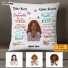 Personalized God Says You Are Daughter Pillow NB103 87O53 1