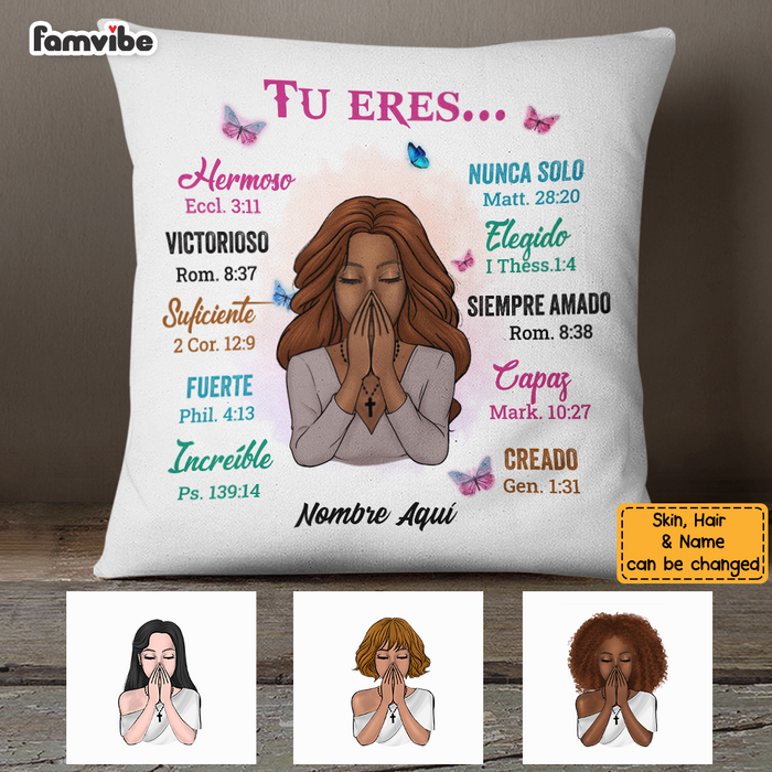 Personalized You Are Spanish Pillow OB285 30O58 (Insert Included) 1