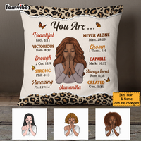 Personalized You Are Bible Verses Pillow NB222 30O47 thumb 1