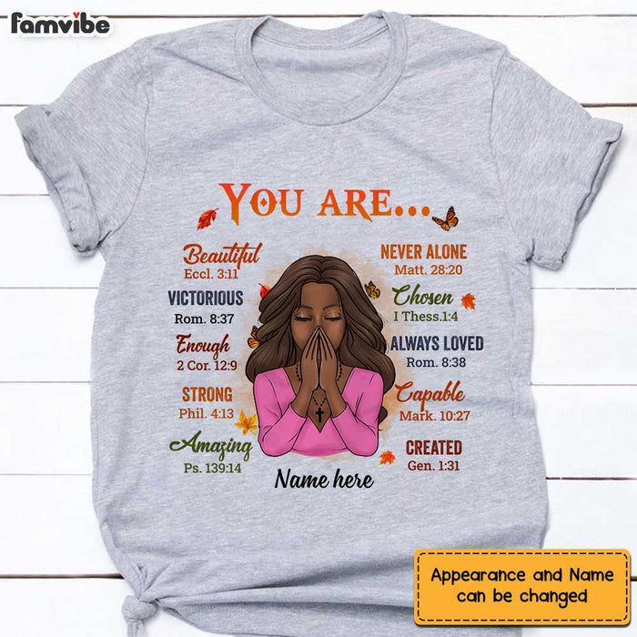 Personalized Fall You Are T Shirt AG214 30O28 1