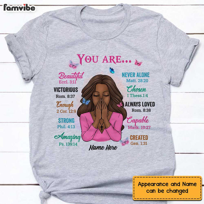 Personalized God You Are T Shirt SB217 30O58 1