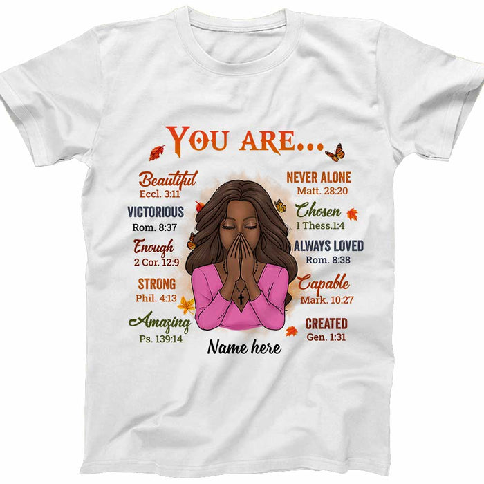 Personalized Fall You Are T Shirt AG214 30O28 1