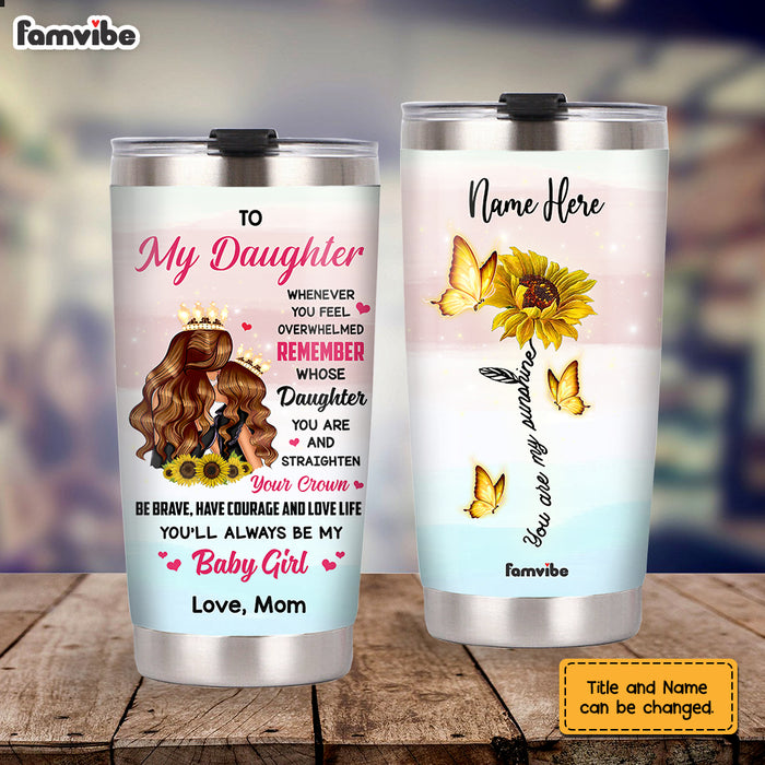 Personalized Mom Daughter Steel Tumbler AG192 26O57 1