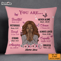 Personalized Daughter God You Are Pillow NB244 30O58 thumb 1