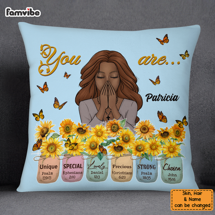 Personalized Sunflower You Are Pillow SB51 30O34 1
