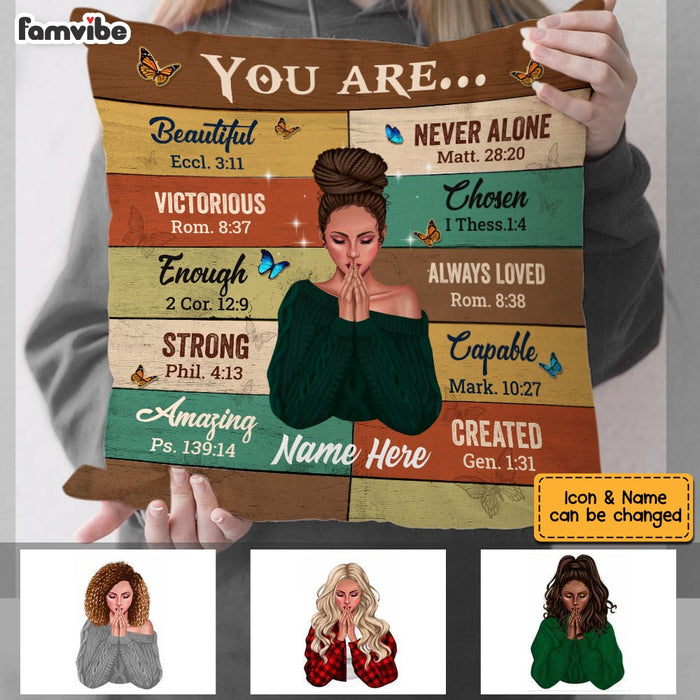 Personalized Daughter You Are Beautiful Pillow SB134 24O57 1