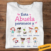 Personalized Abuela Spanish Grandma Belongs T Shirt MY102 81O34 thumb 1