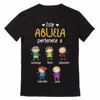 Personalized Abuela Spanish Grandma Belongs T Shirt MR233 81O34 thumb 1