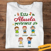 Personalized Abuela Spanish Grandma Belongs T Shirt MY31 81O34 thumb 1