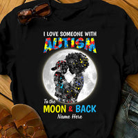 Personalized Autism Mom BWA T Shirt AG34 85O47 thumb 1